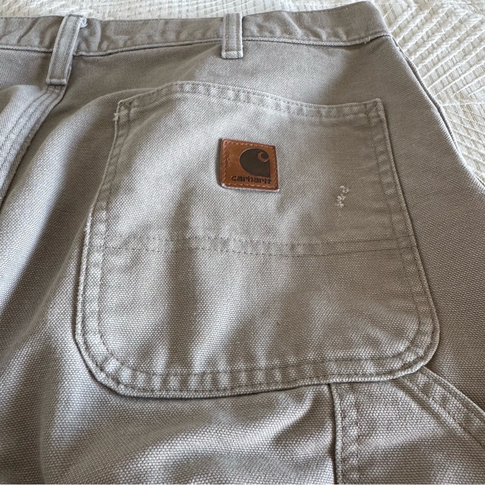 Carhartt Beige Work Pants - Picture 5 of 6